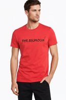The Kooples Graphic Logo T-Shirt Red Cotton Short Sleeve Tee US Large Size 3 NWT