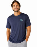 NWT Havana Jim UPF Performance Fishing Shirt Mens Size XXL Moisture Wicking Blue