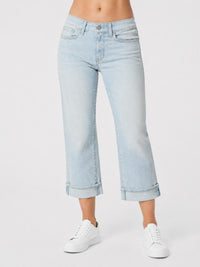 NWT NYDJ Marilyn Crop Cuff Cool Embrace Lift Tuck Jeans Oceanfront Size 00