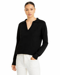 NWT LBLC The Label Black Knit High-Low Pullover Top Medium