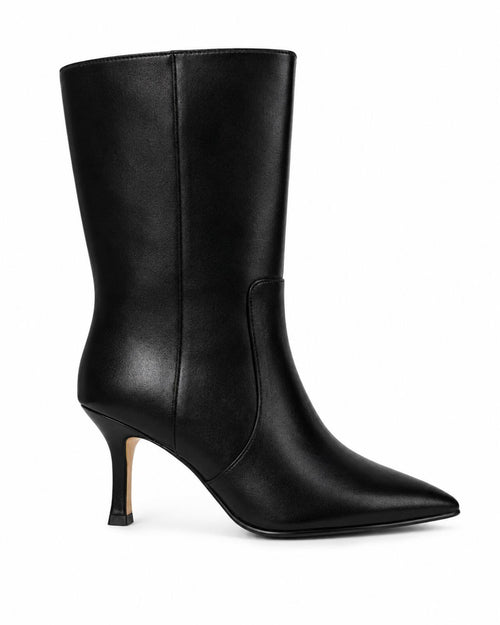 NWB Lisa Vicky Arthaul-V Black Sheep Nappa Stiletto Heel Boots 9.5