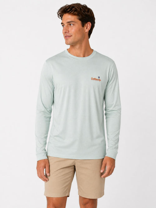 NWT Caribbean Joe Men's Long Sleeve T-Shirt Size M