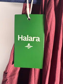 NWT Halara Breezeful Halter Tie Back Plissé Midi Dress Sleeveless Small