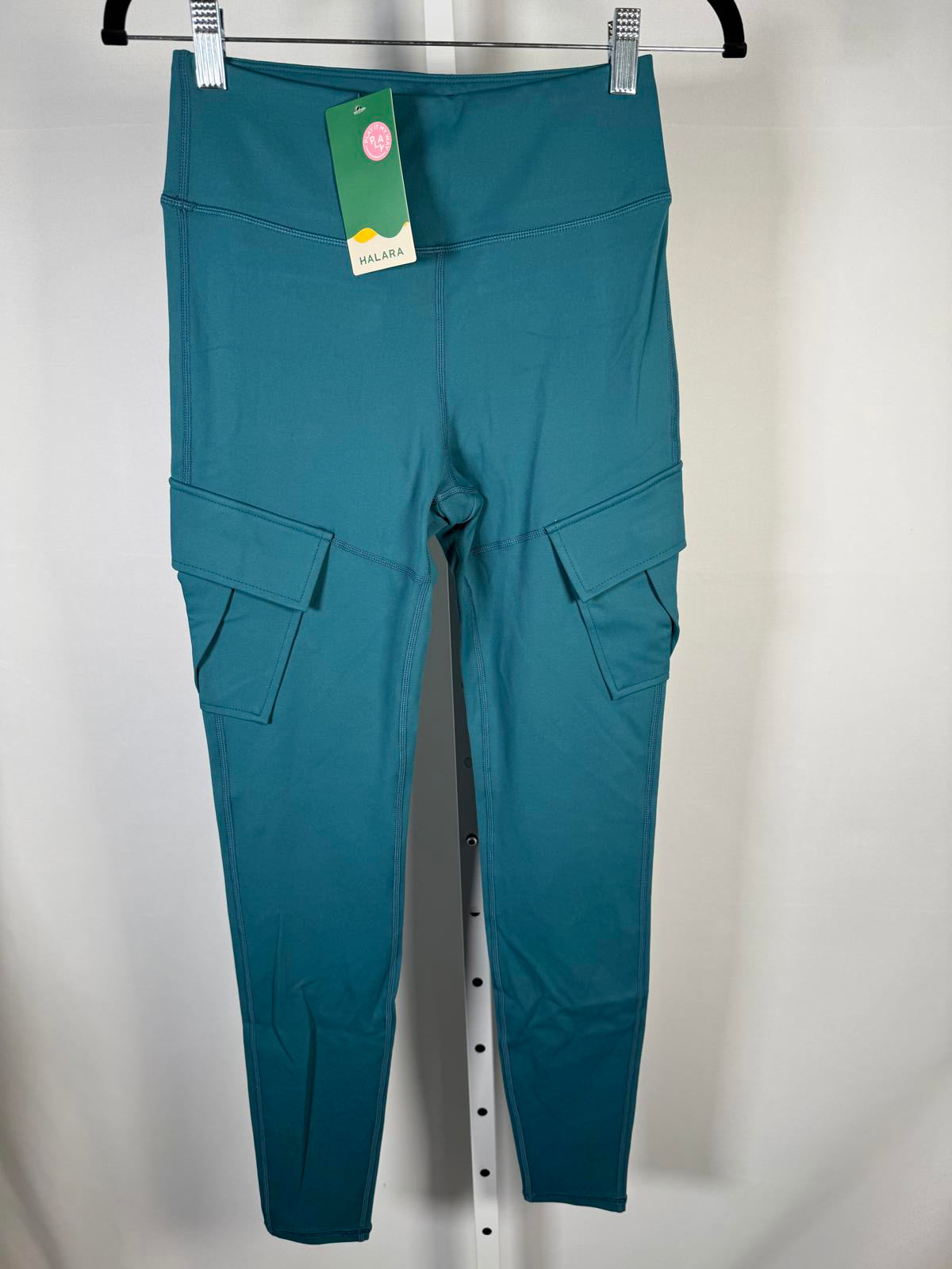 NWT Halara DayStretch High Waisted Cargo Pocket Skinny Yoga Leggings Size XS