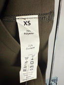 NWT Halara High Waisted Ruffle Hem Flare Yoga Pants Olive Size XS