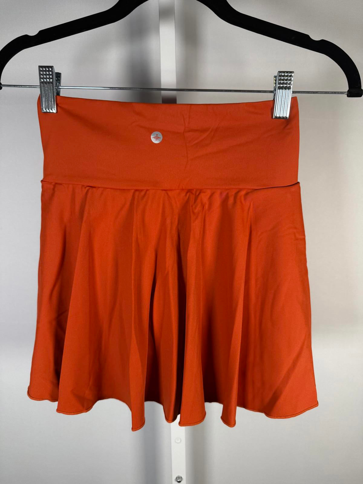 NWT Halara SoftlyZero High Waisted Crossover 2-in-1 Pocket Flare Tennis Skirt XS