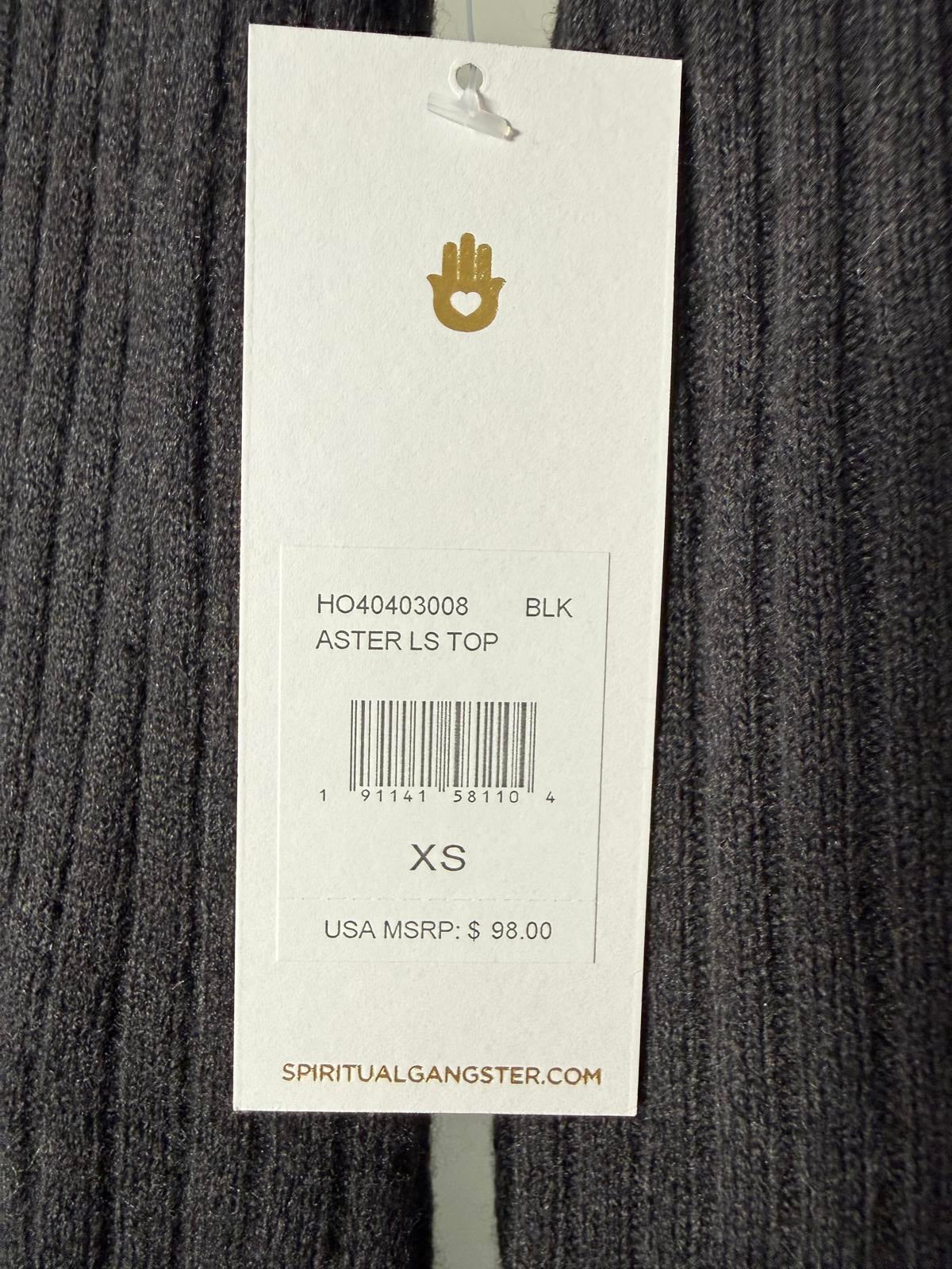 NWT Spiritual Gangster Aster Ribbed Collared Button-down Top Size XS