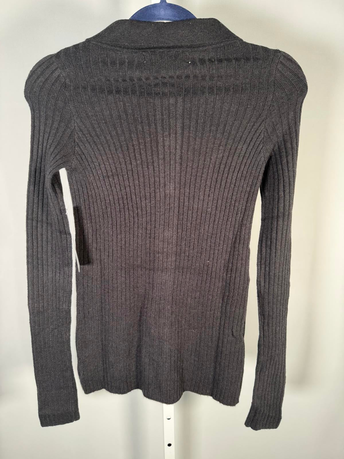 NWT Spiritual Gangster Aster Ribbed Collared Button-down Top Size XS