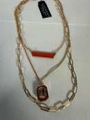 NWT Laundry by Shelli Segal Gold-Tone Multi-Layer Necklace