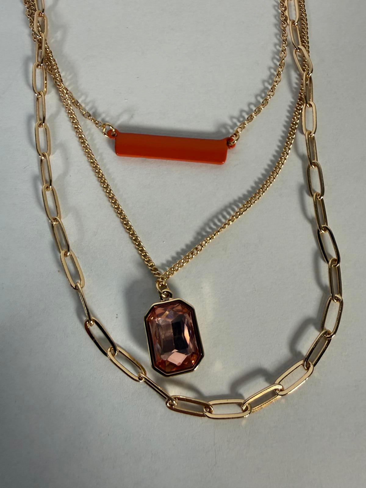 NWT Laundry by Shelli Segal Gold-Tone Multi-Layer Necklace