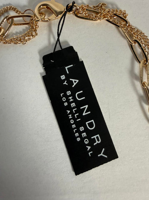 NWT Laundry by Shelli Segal Gold-Tone Multi-Layer Necklace