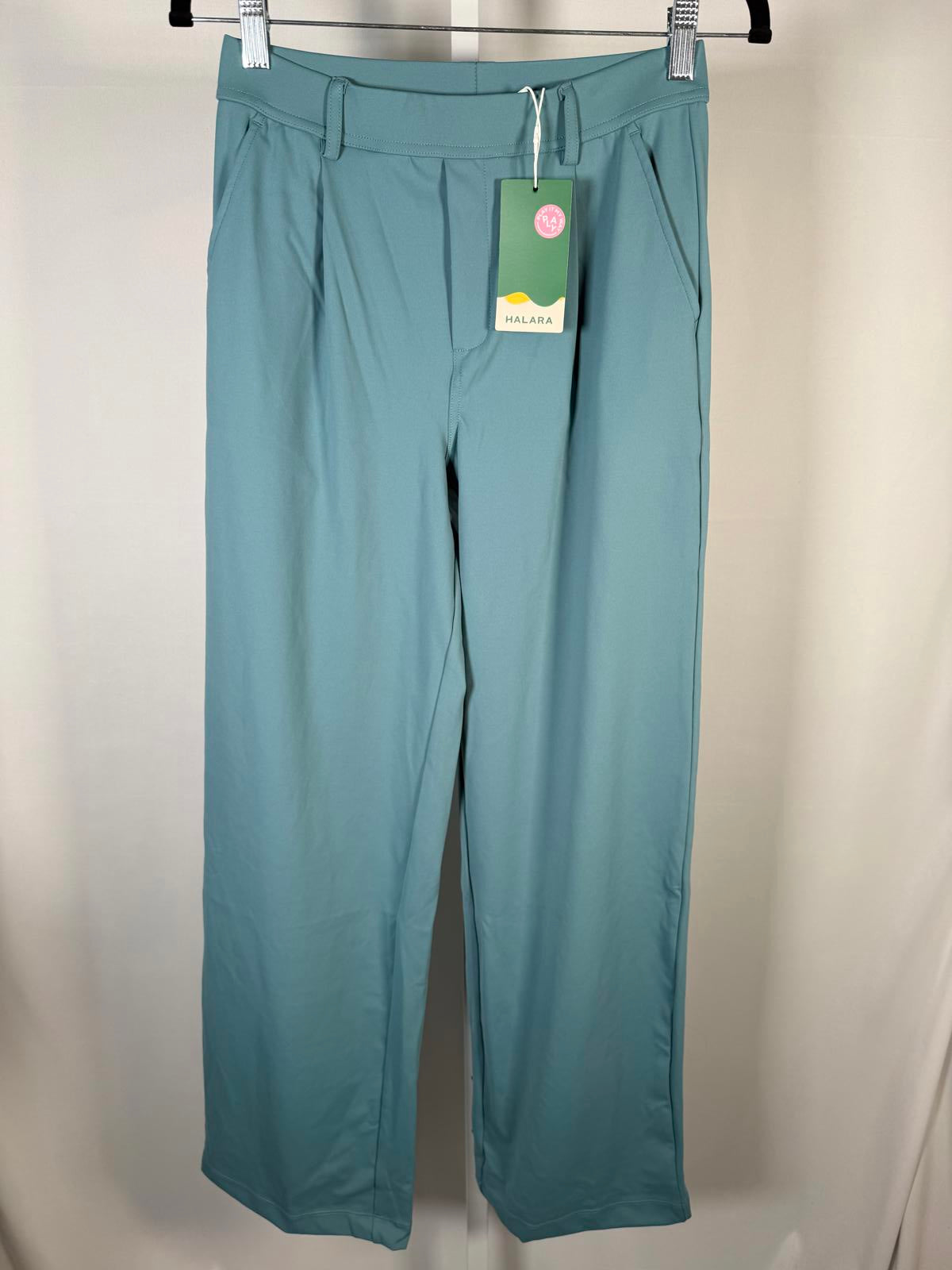 NWT Halara Flex DayStretch High Waisted Pocket Work Pants Size XS Tall
