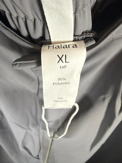 NWT Halara High Waisted Zipper Pocket Shirred Straight Leg Pants Size XL Tall