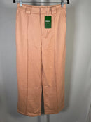 NWT Halara High-Waisted Full Length Straight Leg Pants, Peach Size Small