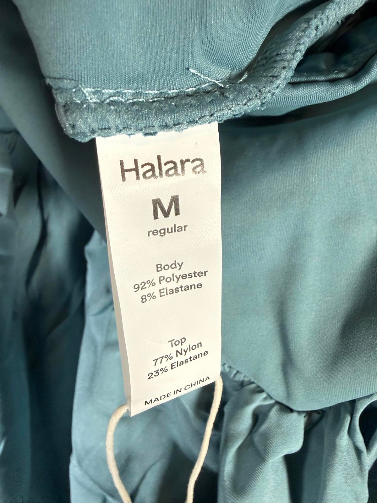 NWT Halara Breezeful Blue Corset Look Lightweight Flowy Mini Skirt - Size Medium