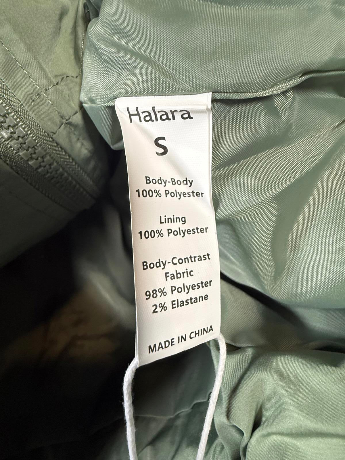 NWT Halara Lightweight Bomber Jacket with Adjustable Drawstring Hem Size Small