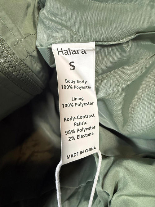 NWT Halara Lightweight Bomber Jacket with Adjustable Drawstring Hem Size Small