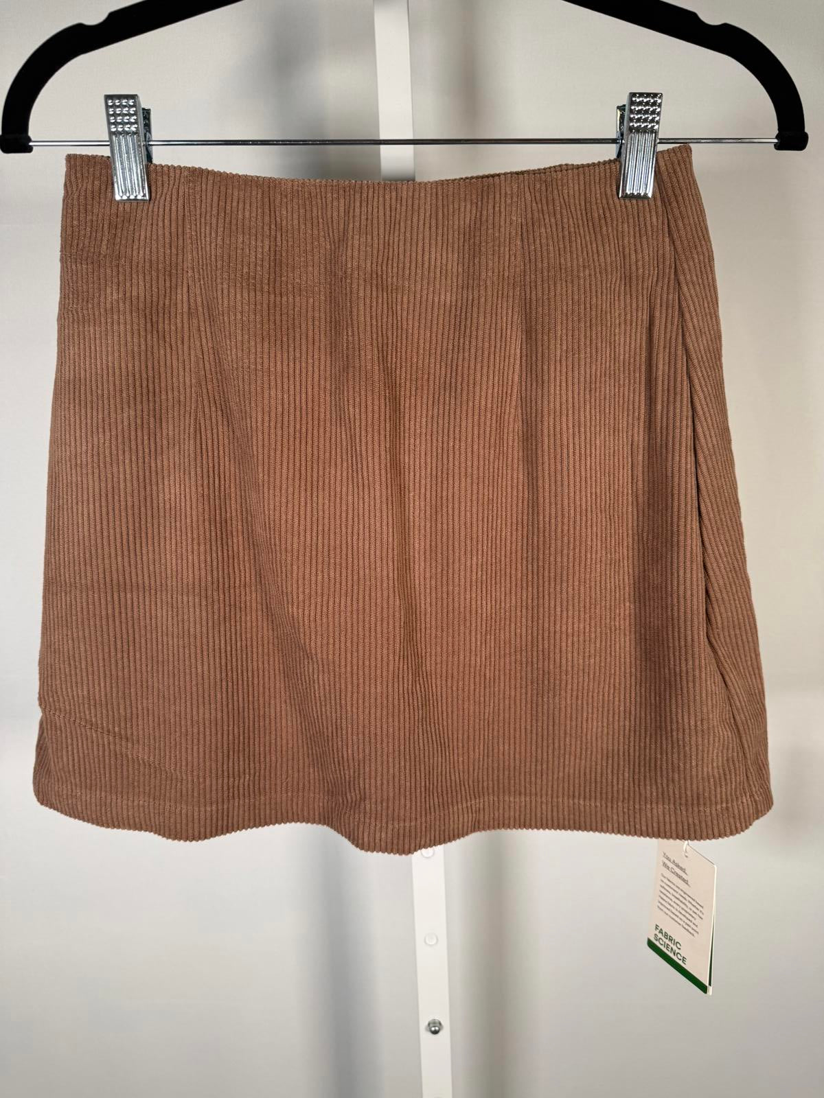 NWT Halara High Waisted 2-in-1 A Line Mini Corduroy Casual Skirt Size XS