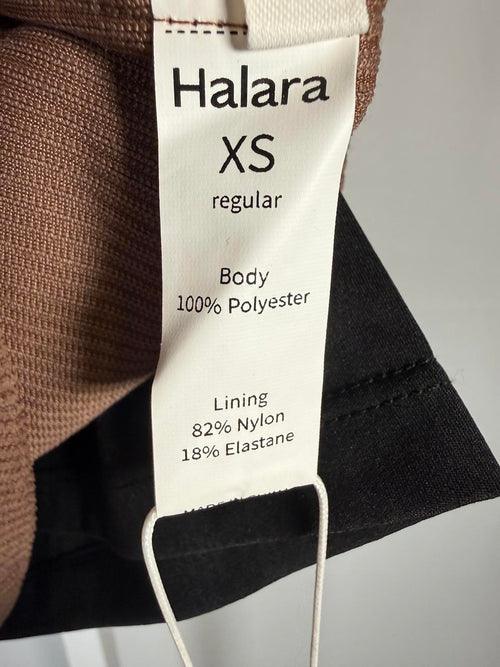 NWT Halara High Waisted 2-in-1 A Line Mini Corduroy Casual Skirt Size XS