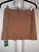 NWT Halara High Waisted 2-in-1 A Line Mini Corduroy Casual Skirt Size XS