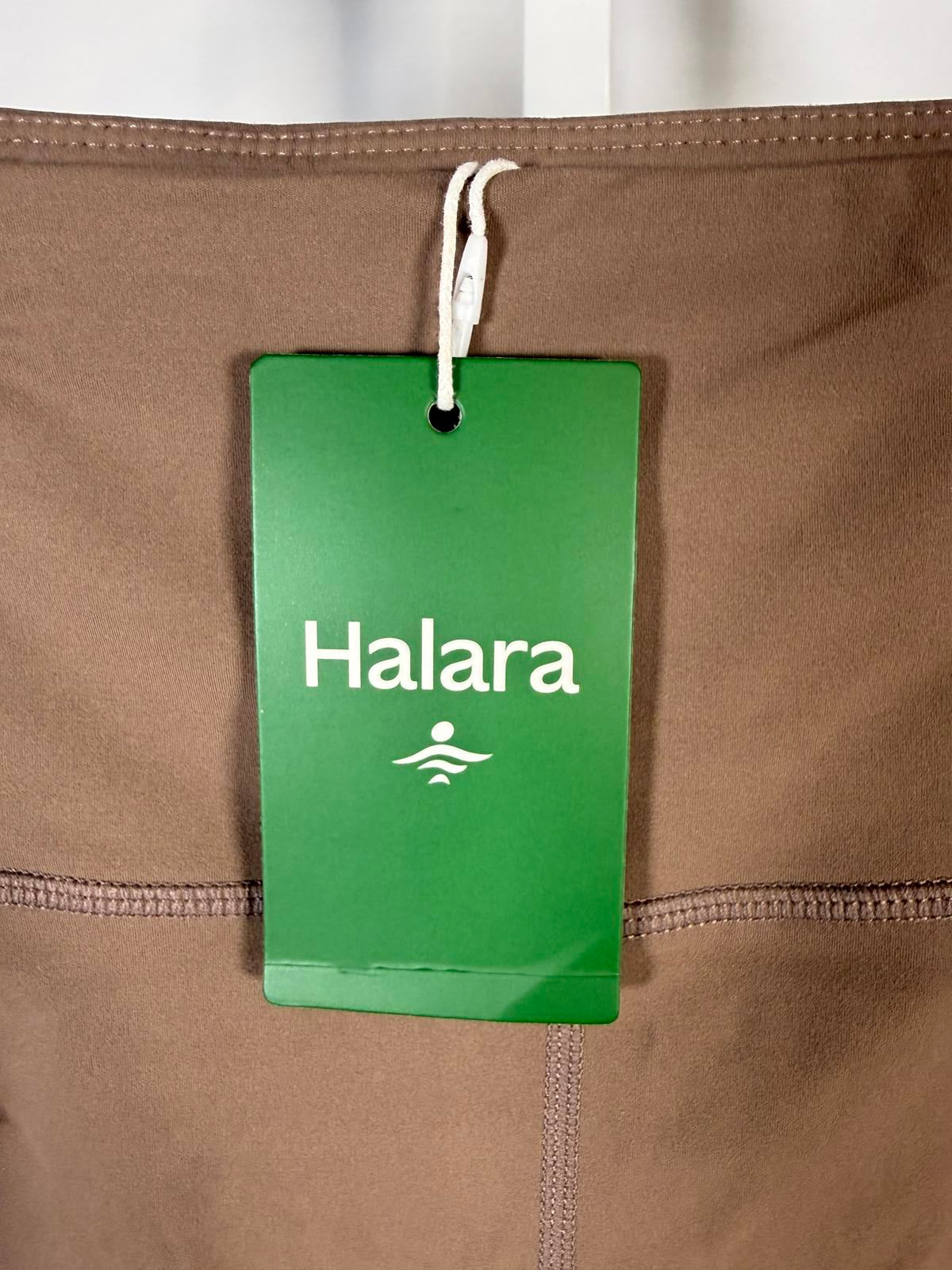 NWT Halara High-Waisted Biker Shorts with Side Pockets Size Small