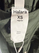 NWT Halara Mid Rise Button Zipper Side Pocket Wide Leg Cargo Pants Size XS