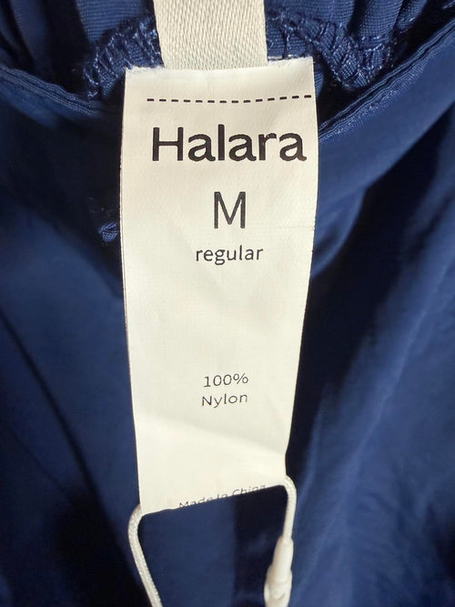 NWT Halara Mid Rise Button Zipper Side Pocket Wide Leg Cargo Pants Size Medium