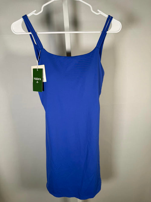NWT Halara SoftlyZero Plush Double Straps 2-Piece Pocket Active Dress Size Small