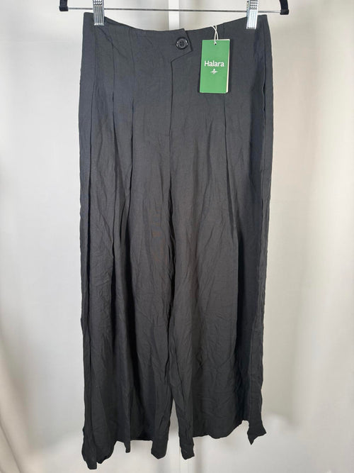 NWT Halara Flex High Waisted Linen-Feel Work Wide Leg Pants with Pockets Size XS