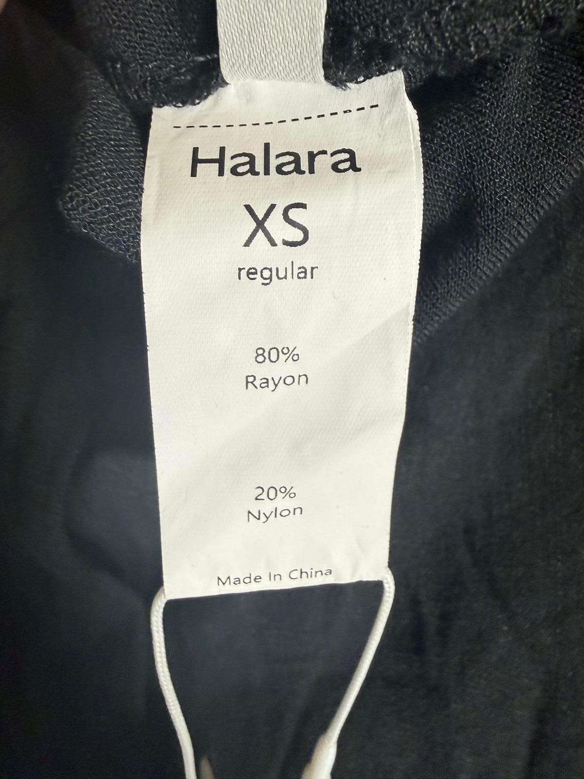 NWT Halara Flex High Waisted Linen-Feel Work Wide Leg Pants with Pockets Size XS
