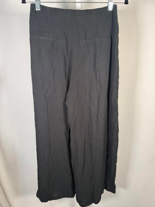 NWT Halara Flex High Waisted Linen-Feel Work Wide Leg Pants with Pockets Size XS
