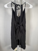 NWT Halara V Neck Tie Pocket Mini Linen-Feel Dress Size XL