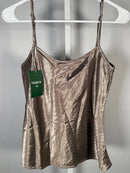 NWT Halara Satin Work Cami Top Size XS