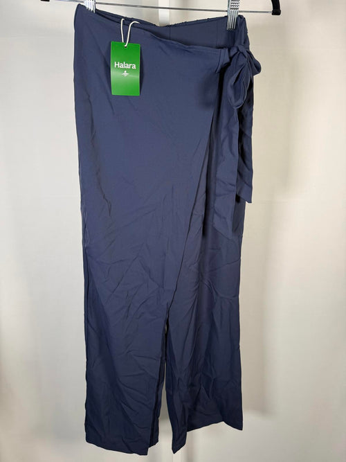 NWT Halara Flex™ High Waisted Tie Side Wide Leg Work Pants Size Small Petite