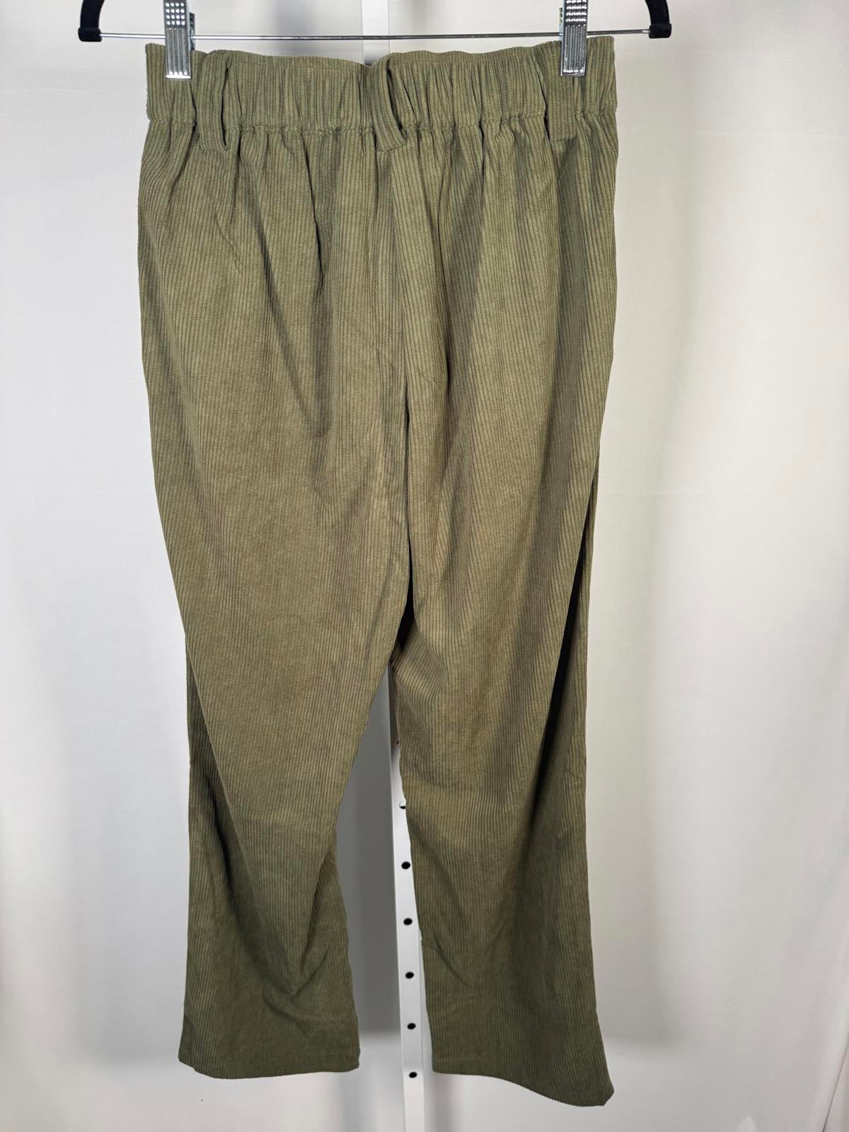 NWT Halara Mid Rise Zipper Pocket Corduroy Casual Pants Size XS