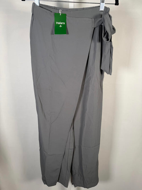 NWT Halara Flex™ High Waisted Tie Side Wide Leg Work Pants Size Small Petite