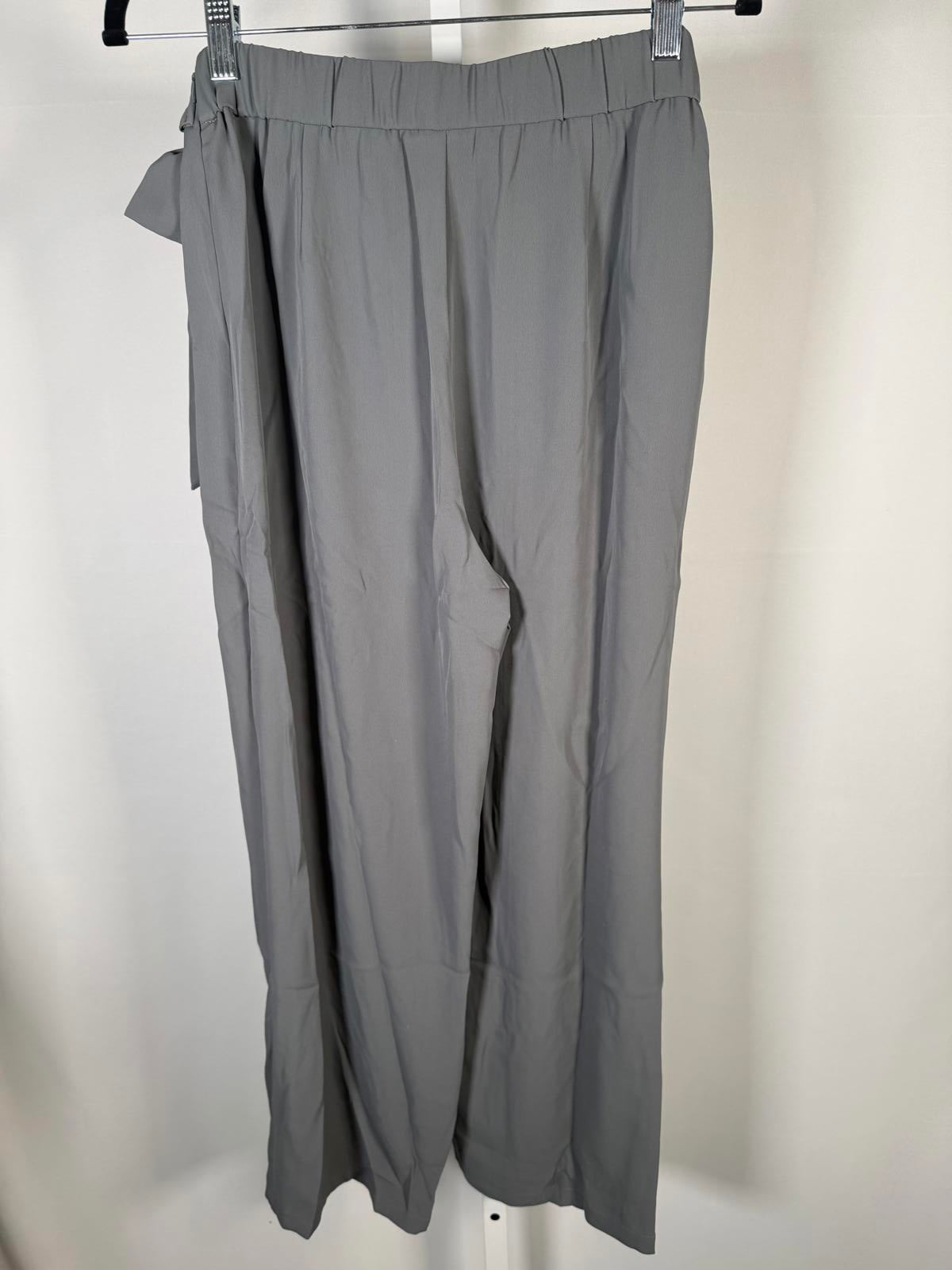 NWT Halara Flex™ High Waisted Tie Side Wide Leg Work Pants Size Small Petite