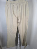 NWT Halara Women's Beige Casual Pants with Black Belt Size Medium