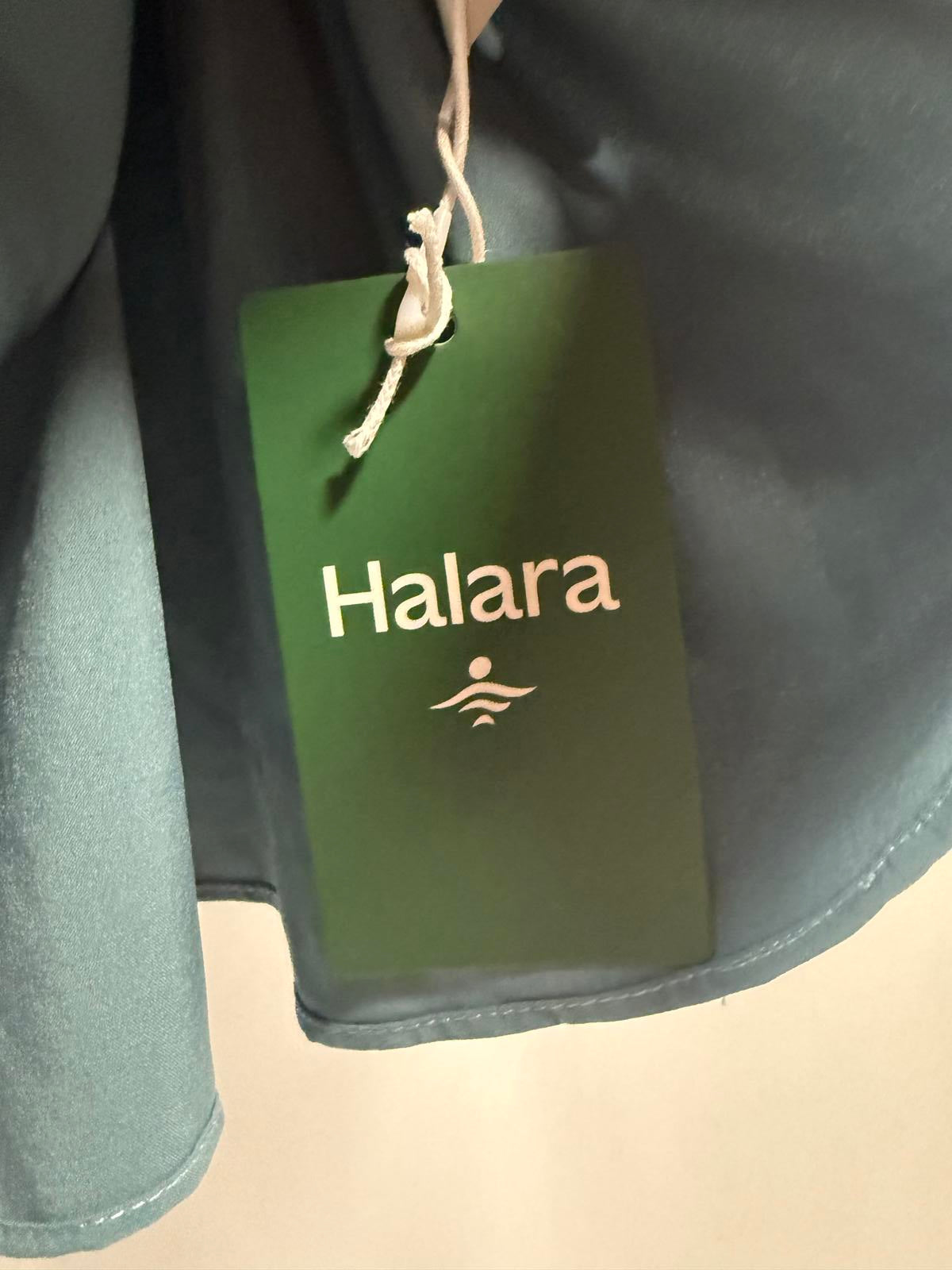 NWT Halara Women's Sleeveless Maxi Dress with Open Back in Blue Size XS