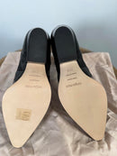 Sergio Rossi Cutout Leather NWB Western Booties Women's Size 5.5