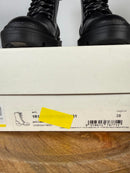 Casadei Love Calf Nero NWB Combat Boot / Lace-Up Leather Boot Women's Size 5