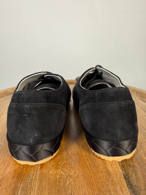 Philippe Model Black NWB Suede Pointed-Toe Lace-Up Oxfords Women’s US 5