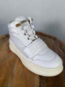 NWB Puma Deva Boot Women's White Lifestyle Sneakers Shoes Size 6