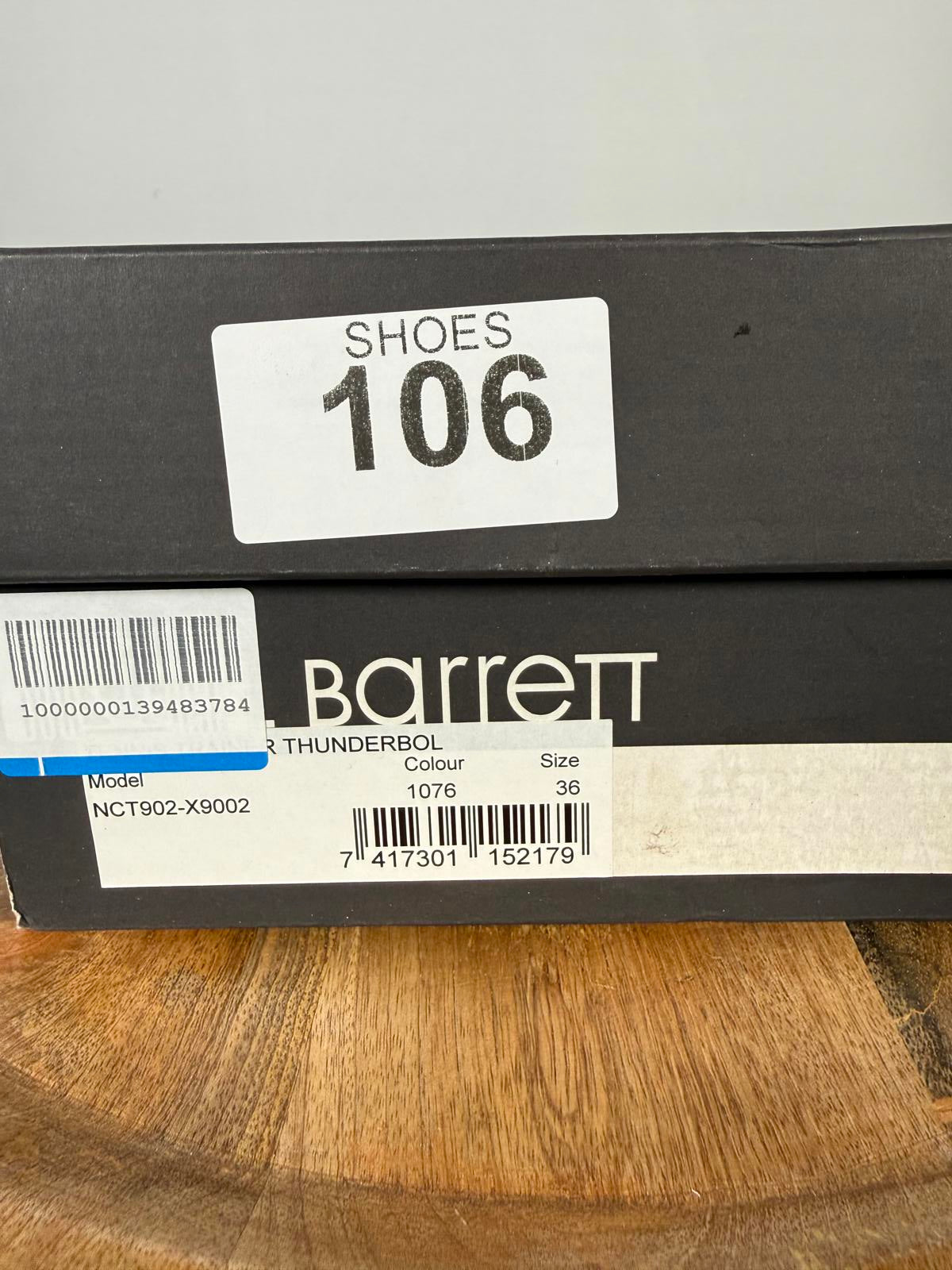 Neil Barrett Thunderbolt Sneakers EU 36 US 6 Black Red Leather Women’s NWB