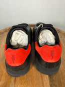 Neil Barrett Thunderbolt Sneakers EU 36 US 6 Black Red Leather Women’s NWB