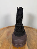 PAURA x Superga 2360 Cotsu Boots US 6.5 EU 37 Black Red Jellygum Zip Lace Up NWB