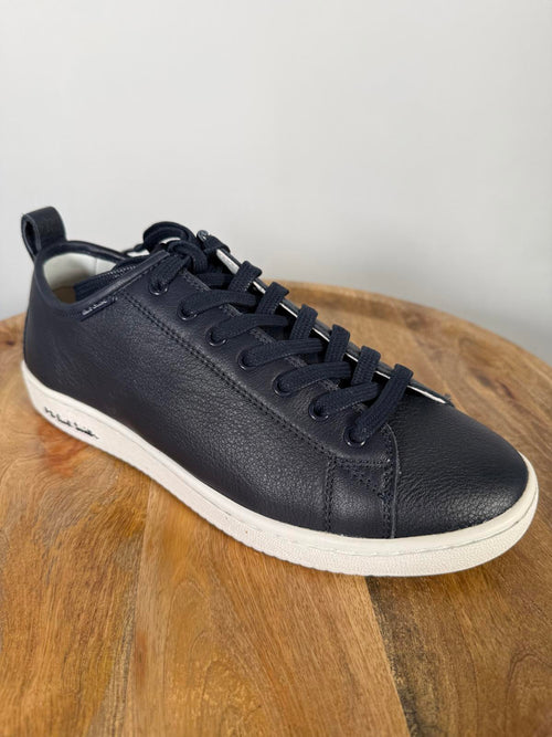 Paul Smith Miyata Leather Trainers Dark Navy Men’s 7 EU 40 Luxury Sneakers NWB