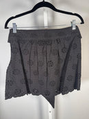 NWT The Kooples Black Eyelet Broderie Anglaise Skirt FR 1 US Small