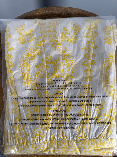 NWT Guadalupe Gianna Dress Yellow Size Large