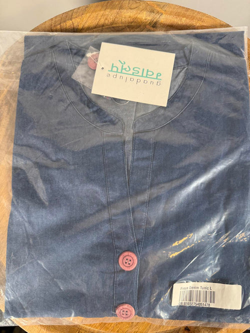NWT Guadalupe Freya Denim Tunic Women's Large